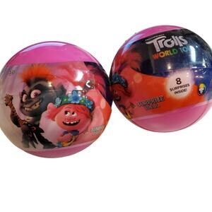Trolls World Tour Surprise Balls (Lot of 2 balls)